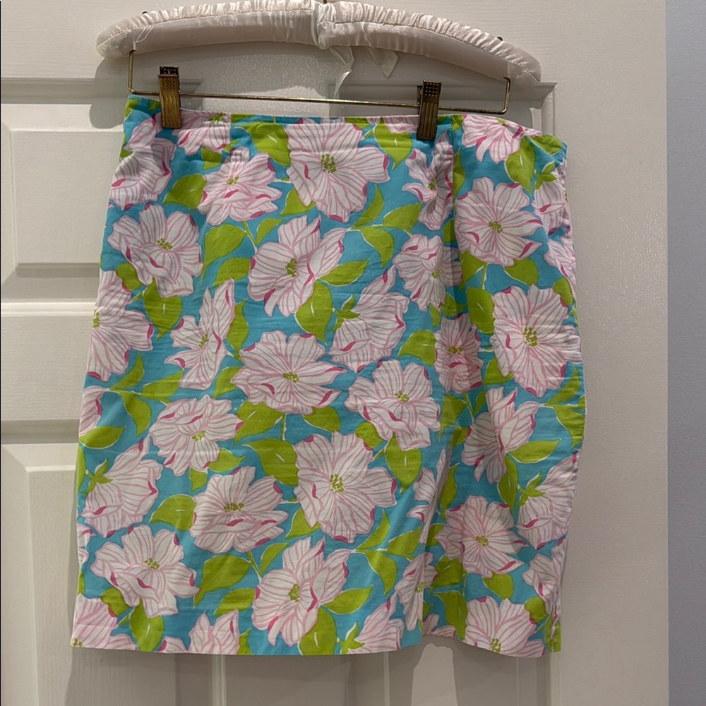 Ralph Lauren Vibrant Floral Mini Skirt